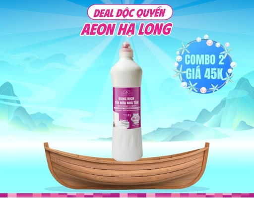 Dung Dịch Tẩy Nhà Tắm 1L TOPVALU ảnh 0