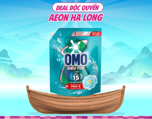 Nước Giặt Siêu Tốc Lưu Hương Tươi Mới Túi 3.5kg OMO ảnh 0