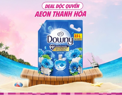 Nước Xả Vải Hương Làn Gió Mát 3.5L Downy ảnh 0