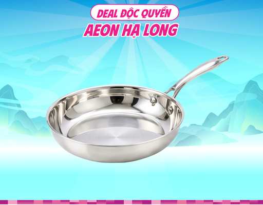 Chảo Inox 3 Lớp Liền Khối 20cm HÓME CÓORDY ảnh 0