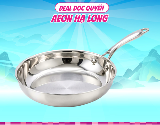 Chảo Inox 3 Lớp Liền Khối 26cm HÓME CÓORDY ảnh 0