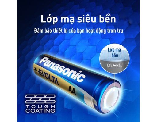 Vỉ 2 Pin LR03EG/2B-V AAA Panasonic ảnh 4
