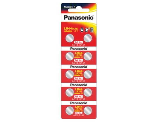 Vỉ 10 Viên Pin Đồng Xu LR-44VN/2B5 Panasonic ảnh 0