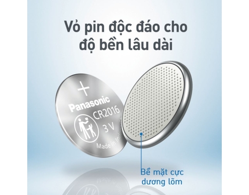 Vỉ 5 Viên Pin CR-2016/5BN - 5BE Vỉ 5 Panasonic ảnh 3