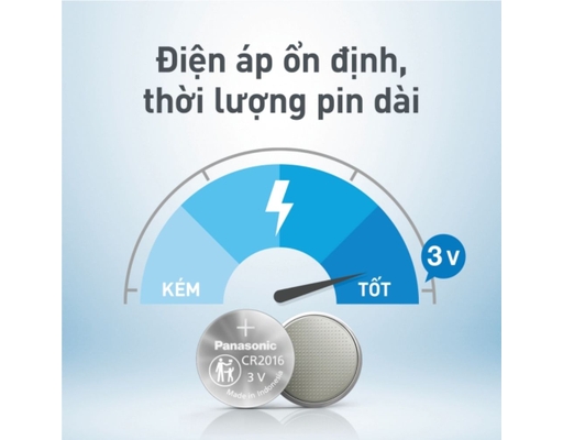 Vỉ 5 Viên Pin CR-2016/5BN - 5BE Vỉ 5 Panasonic ảnh 5