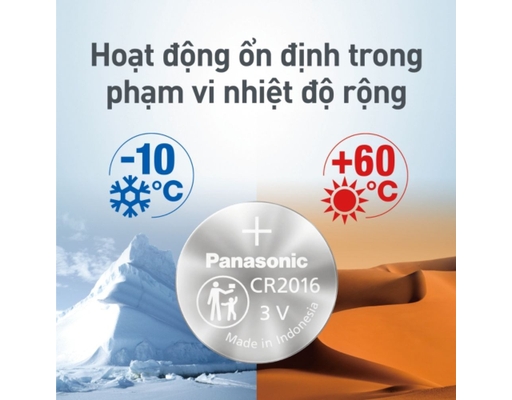 Vỉ 5 Viên Pin CR-2016/5BN - 5BE Vỉ 5 Panasonic ảnh 6