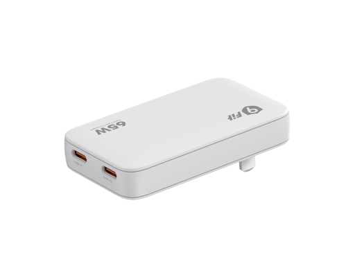 Sạc Slim PD 65W 2C GaN 9A652C07W Màu Trắng 9Fit ảnh 1