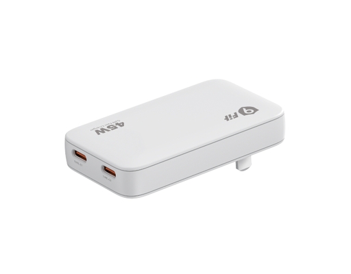 Sạc Slim PD 45W 2C GaN 9A452C06W Màu Trắng 9Fit ảnh 1