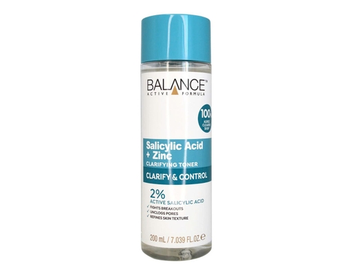 Toner Dưỡng Da Làm Sạch & Kiểm Soát Dầu Salicylic Acid + Zinc 200ml BALANCE ACTIVE FORMULA ảnh 0