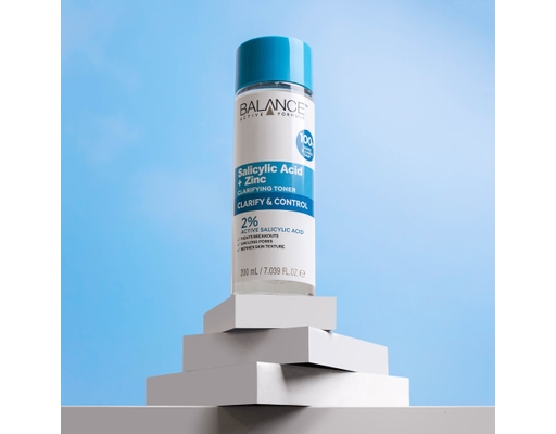 Toner Dưỡng Da Làm Sạch & Kiểm Soát Dầu Salicylic Acid + Zinc 200ml BALANCE ACTIVE FORMULA ảnh 2