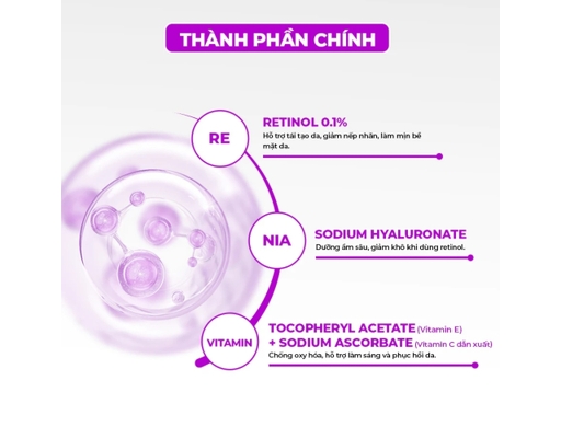 Serum Giúp Cải Thiện Nếp Nhăn Retinol 1% 30ml BALANCE ACTIVE FORMULA ảnh 2
