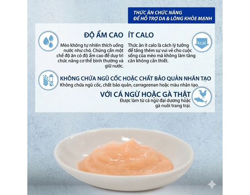 Gói 4 Thanh Súp Thưởng Cho Mèo Skin And Coat Cá Ngừ & Dầu Cá 14g CIAO ảnh 3