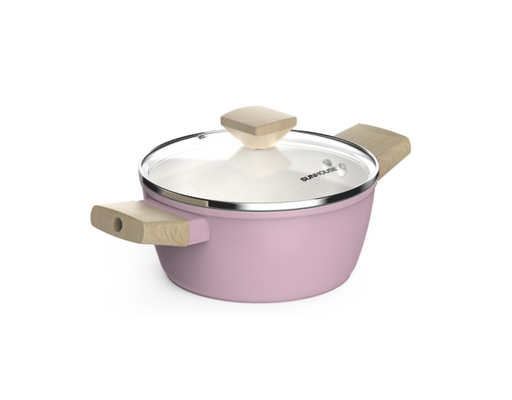 Nồi Phủ Sứ Nano Đáy Từ Healthy SHG7979MP-24 Sunhouse ảnh 0