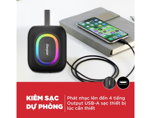 Loa Di Động BTS081BK Energizer ảnh 7