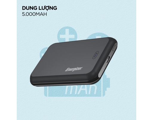 Sạc Dự Phòng 5,000mAh /3.7V Li-Polymer QM5000BK Energizer ảnh 5