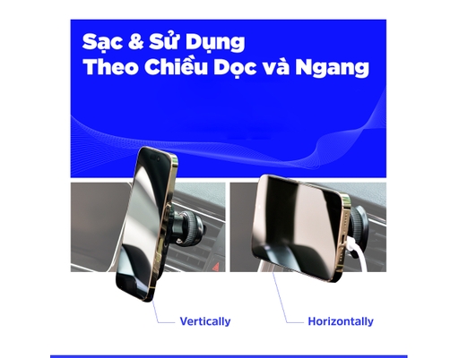 Sạc Không Dây 15W Kiêm Giá Đỡ Dùng Trong Ô Tô ECA007BK Energizer ảnh 8