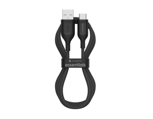 Cáp USB-A To USB-C Essentials 1m Màu Đen - 409912240 Mophie ảnh 0