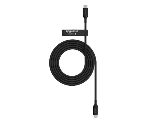 Cáp USB-C To USB-C (60W) Essentials 2m Màu Đen - 409912237 Mophie ảnh 1