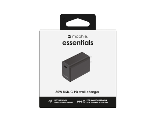 Sạc Essentials 30W 1C GaN Màu Đen - 409916729 Mophie ảnh 4