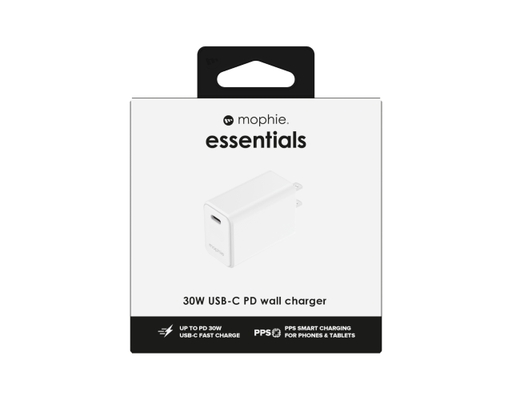 Sạc Essentials 30W 1C GaN Màu Trắng - 409916728 Mophie ảnh 4