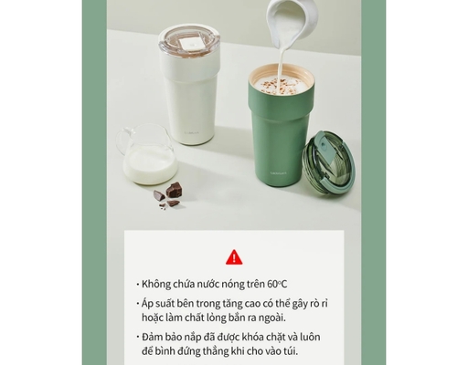 Bình Giữ Nhiệt Metro Café LHC4416KKI 710ml Màu Xanh LocknLock ảnh 9