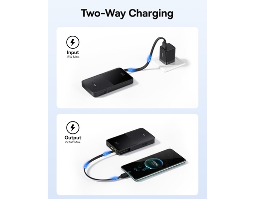 Sạc Dự Phòng Bipow 2 Pro 10.000mAh 22.5W Màu Đen Baseus ảnh 11