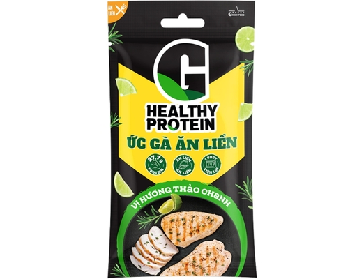 Ức Gà Ăn Liền Vị Hương Thảo Chanh G Healthy Protein 100g Feddy ảnh 0
