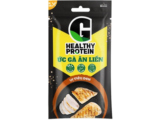 Ức Gà Ăn Liền Vị Tiêu Đen G Healthy Protein 100g Feddy ảnh 0