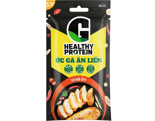 Ức Gà Ăn Liền Vị Sả Ớt G Healthy Protein 100g Feddy ảnh 0