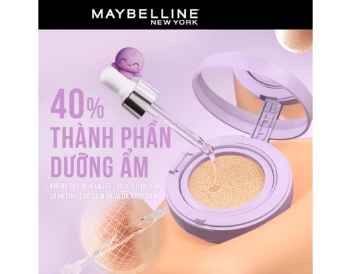 Phấn Nước Superstay 24H Baby Matte Cushion Màu 111.5 11g MAYBELLINE ảnh 4