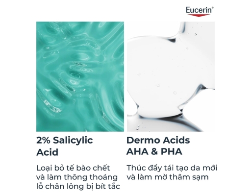 Gel Rửa Mặt Giảm Mụn Và Thâm Mụn Dermopure Clinical Correcting Gel To Foam 2% Sacilyd Acid 400ml Eucerin ảnh 7