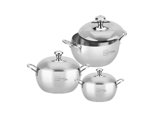 Bộ 3 Nồi Táo Inox 3 Lớp 18-20-24cm Fivestar ảnh 0