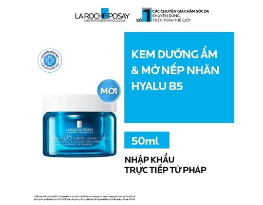 Kem Dưỡng Ẩm Và Mờ Nếp Nhăn Hyalu B5 Suractivated Cream 50ml La Roche-Posay ảnh 1