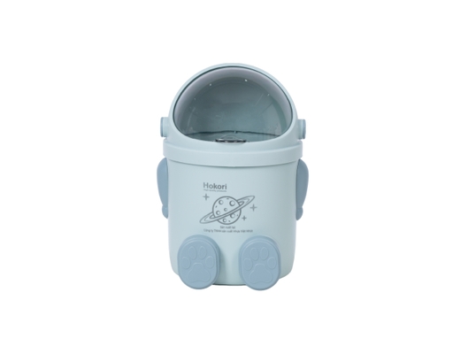 Thùng Rác Để Bàn Biohome Hình Robot