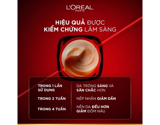 Kem Dưỡng Da Ban Ngày Giúp Giảm Nhăn & Tăng Độ Săn Chắc Da Revitalift Triple Power 50ml L'Oreal ảnh 4