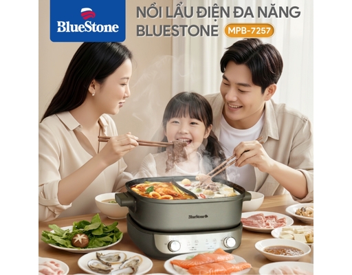 Nồi Lẩu Điện Đa Năng MPB-7257 Dung Tích 5L BlueStone ảnh 1