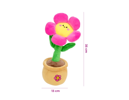 Chậu Hoa Mặt Cười Trang Trí 35cm Sportslink ảnh 1