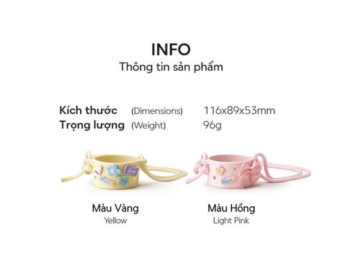 Bộ Phụ Kiện Bình Nước TLL076YEL Màu Vàng LocknLock ảnh 6