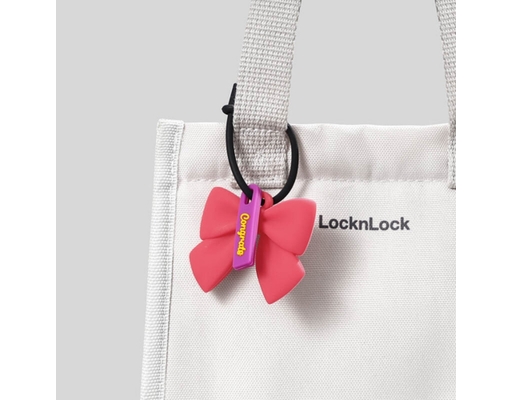 Móc Khoá Nhựa TLL096PIK Ribbon Màu Hồng LocknLock ảnh 1
