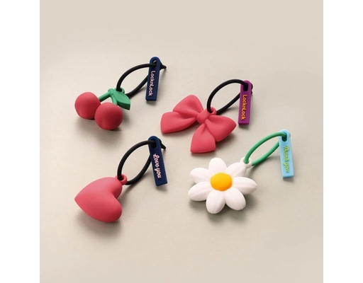 Móc Khoá Nhựa TLL096PIK Ribbon Màu Hồng LocknLock ảnh 3