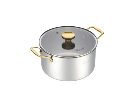 Nồi Inox Aureon Có Nắp 24cm La Gourmet ảnh 0