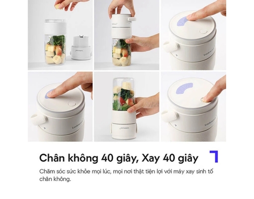 Máy Xay Sinh Tố Cầm Tay EJJ346IVY 475ml LocknLock ảnh 5