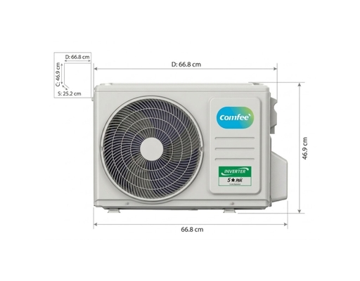 [Đặt Trước] Máy Lạnh Inverter 1.5HP CFS-13VGXF/C Comfee ảnh 6