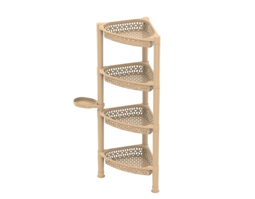 Kệ Góc Nhỏ 4 Ngăn 33.5x23x81cm Duy Tân ảnh 1