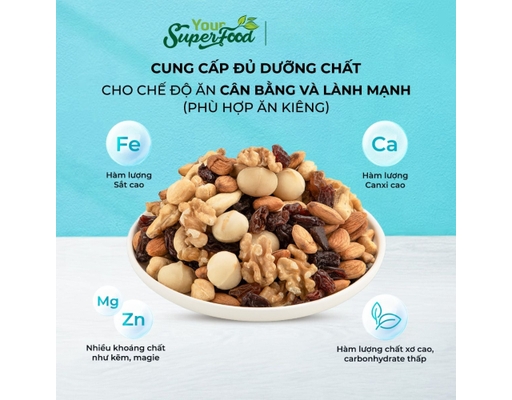 Hạt Healthy Mix Your Superfood 400g Superfood ảnh 2