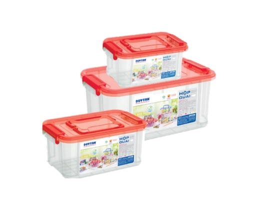 Bộ 3 Hộp Có Quai 1500/3700/7200ml Duy Tân ảnh 4