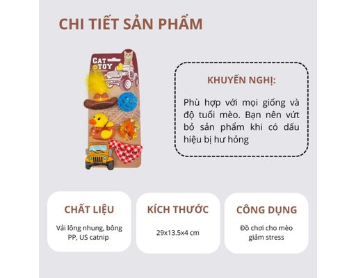 Bộ Đồ Chơi Vịt Cao Bồi 6 Món FOFOS ảnh 5