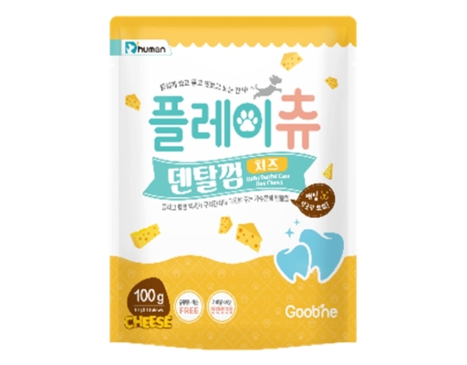 Bánh Thưởng Sạch Răng Cho Chó Vị Phô Mai Snack Dental Gum Cheese 100g Dhuman ảnh 0