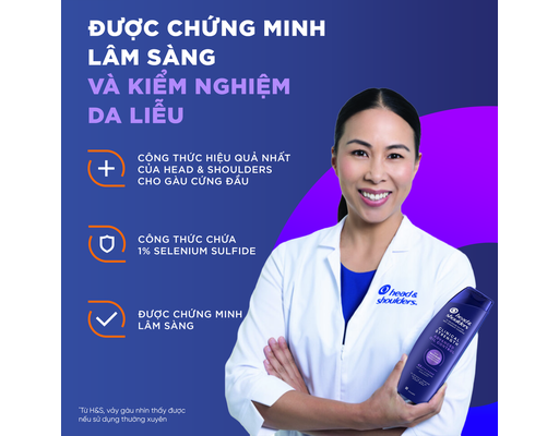 Dầu Gội Cho Tình Trạng Gàu Dai Dẳng Và Da Đầu Dầu 400ml Head & Shoulders ảnh 4