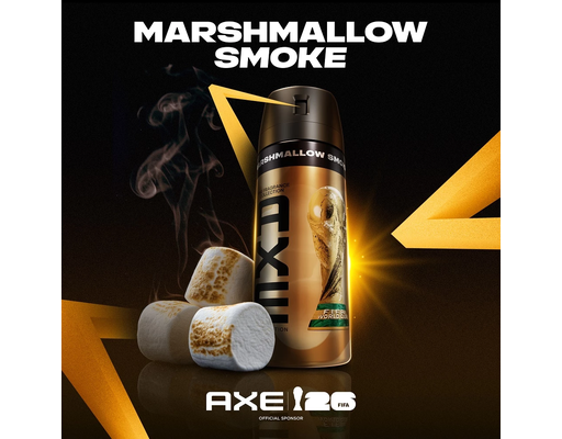 Xịt Nước Hoa Ngăn Mùi Phiên Bản Giới Hạn FIFA World Cup 2026 Hương Marshmallow Smoke 150ml AXE ảnh 2